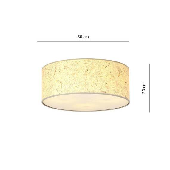 Lampa sufitowa ASTON 3 CORK  czarny (1150/3) - Emibig