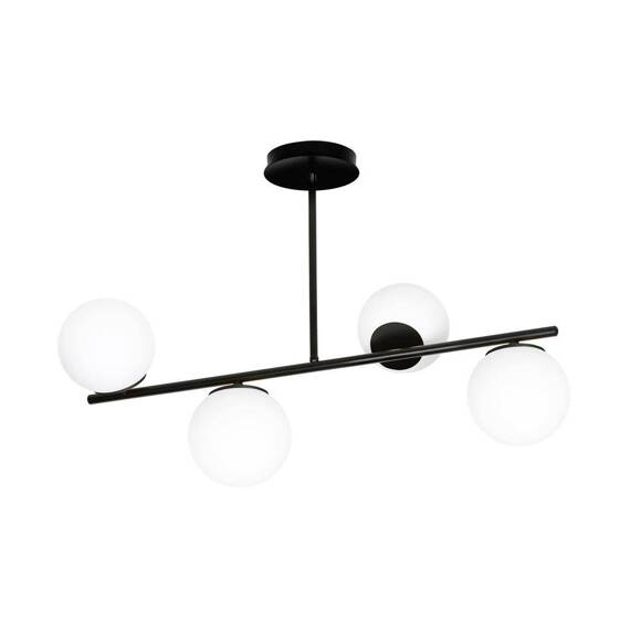 Lampa sufitowa BIOR 4 BLACK czarny (1020/4) - Emibig