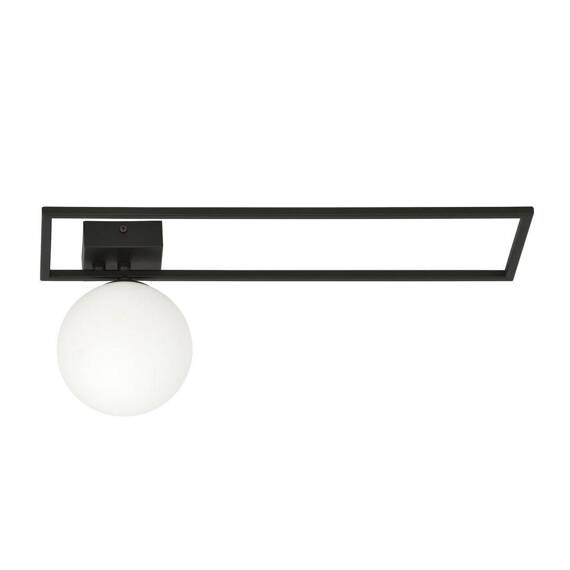 Lampa sufitowa IMAGO 1B BLACK/OPAL czarny (1130/1B) - Emibig