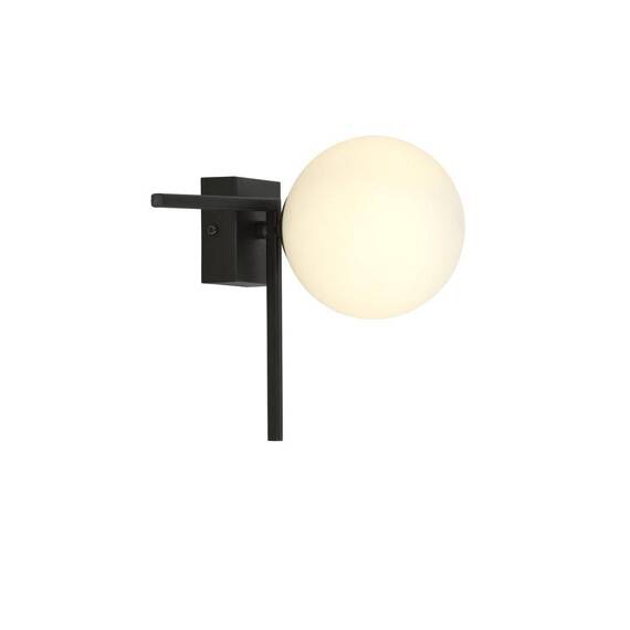 Lampa sufitowa IMAGO 1G BLACK/OPAL czarny (1130/1G) - Emibig