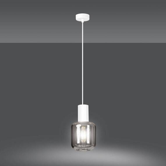 Lampa sufitowa INGVAR 1 WHITE biały (1015/1) - Emibig