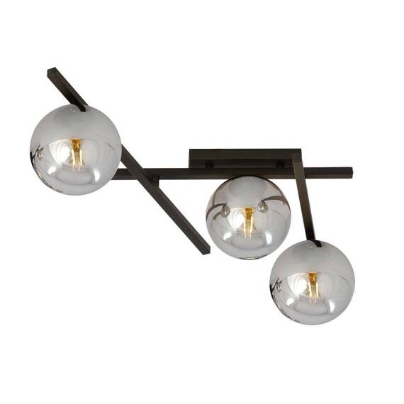 Lampa sufitowa SMART 3 BLACK/GRAFIT czarny (1104/3) - Emibig