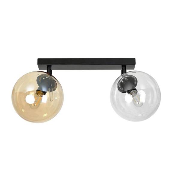 Lampa sufitowa TOFI 2 BL MIX czarny (779/2) - Emibig