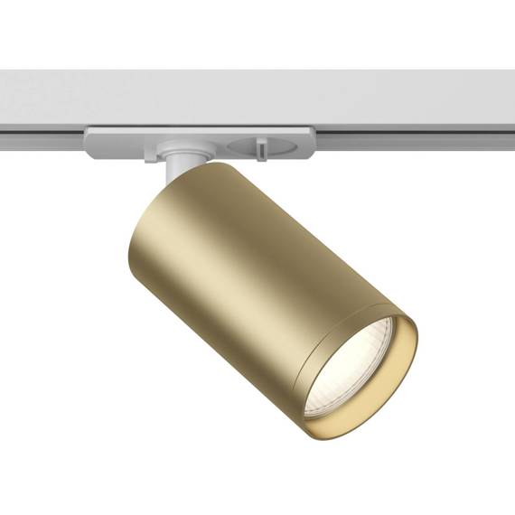 Lampa szynowa Focus S biały-Złoty matowy (TR020-1-U-GU10-WMG) - Maytoni