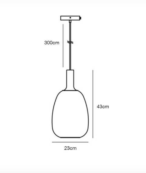 Lampa wisząca 47303047 Nordlux Alton 23