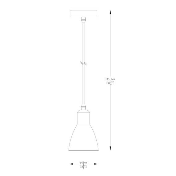 Lampa wisząca A8102-1 Zuma Line Mora