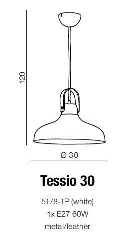 Lampa wisząca AZzardo Tessio AZ1289