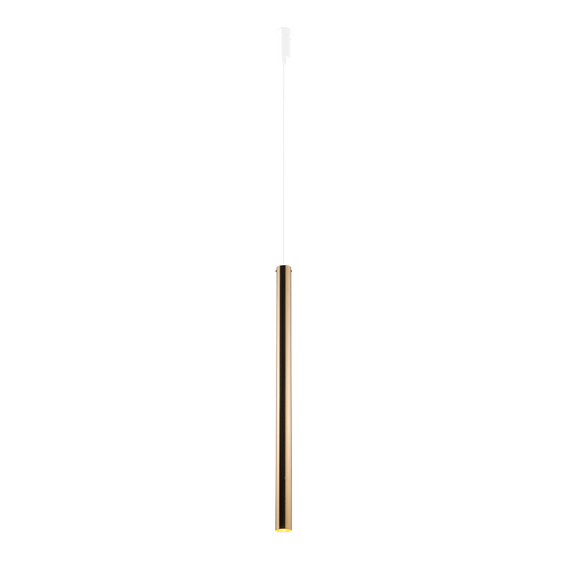 Lampa wisząca Amplex Akadi I biało złoty 8884