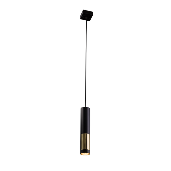Lampa wisząca Amplex Kavos 8362 czarno złota