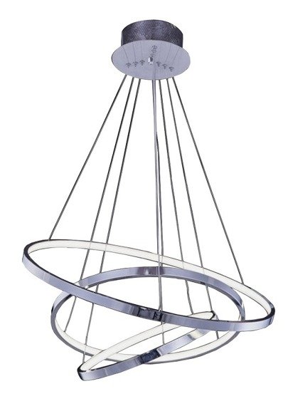 Lampa wisząca Azzardo Wheel 3 chrom