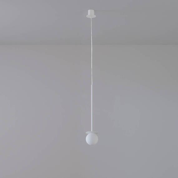 Lampa wisząca Cleoni Cotton 40 biała G9 DM101/P/ER/B/192 10cm