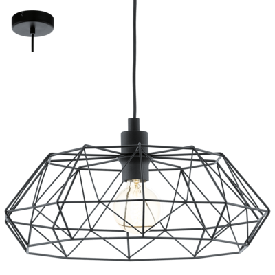 Lampa wisząca Eglo Carlton 2 49487