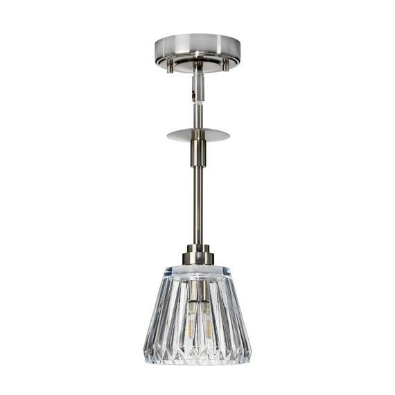 Lampa wisząca Elstead Lighting Agatha BATH/AGATHA1P BN