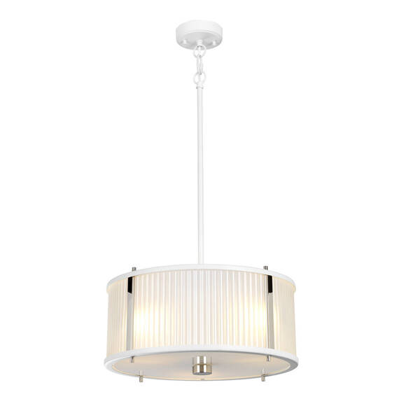 Lampa wisząca Elstead Lighting DL-CORONA-3P-WPN Corona