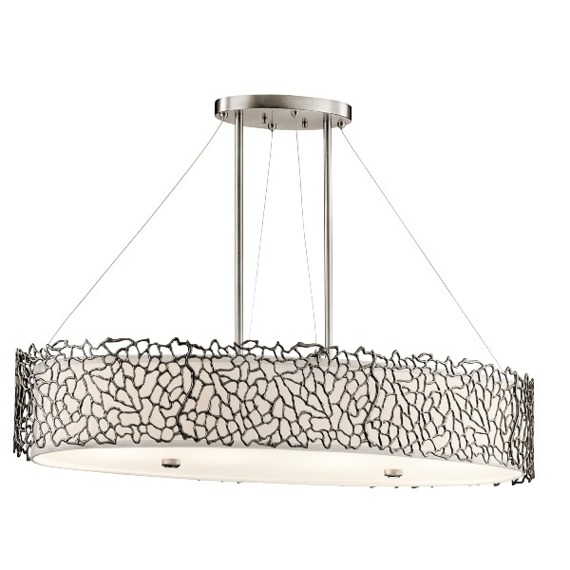 Lampa wisząca Elstead Lighting Silver Coral KL/SILCORAL/ISLE