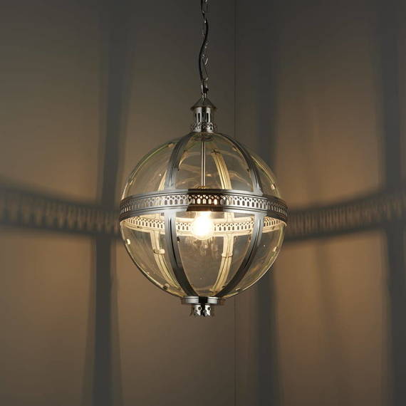 Lampa wisząca Endon Vienna Nikiel 73108