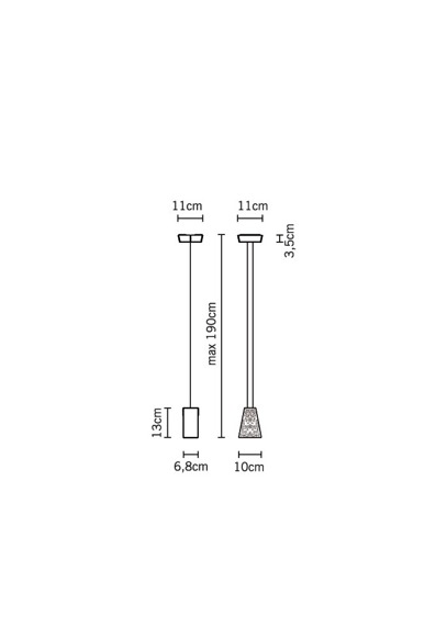 Lampa wisząca Fabbian VICKY D69 A01 00