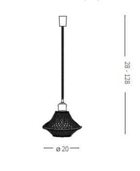 Lampa wisząca Ideal Lux Lugano SP1 D23