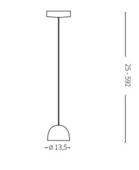 Lampa wisząca Ideal Lux Tall SP1 Big