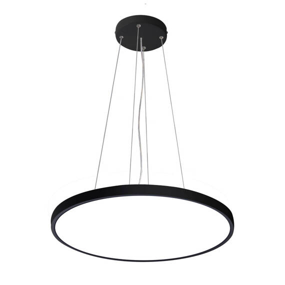 Lampa wisząca Italux Calvi PND-35263-400R-32W-BL Czarna