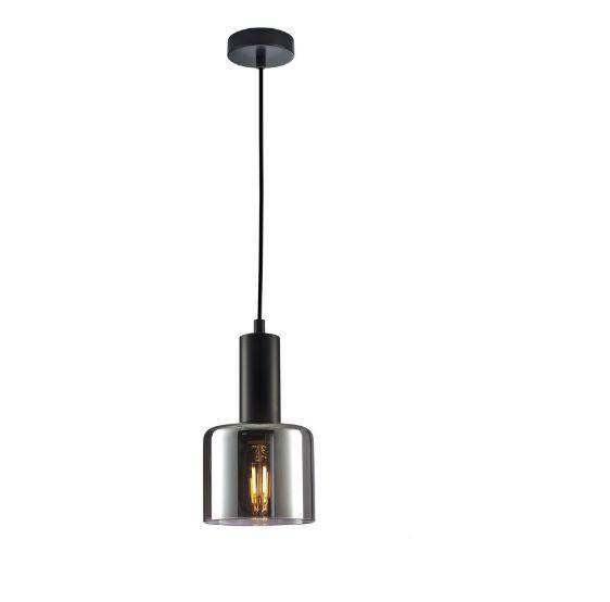 Lampa wisząca Italux Santia PND-65342-1-BK+SG