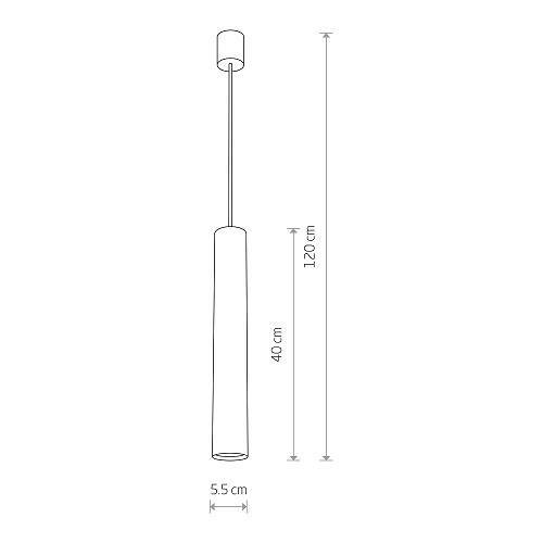 Lampa wisząca Nowodvorski EYE BLACK L 6841