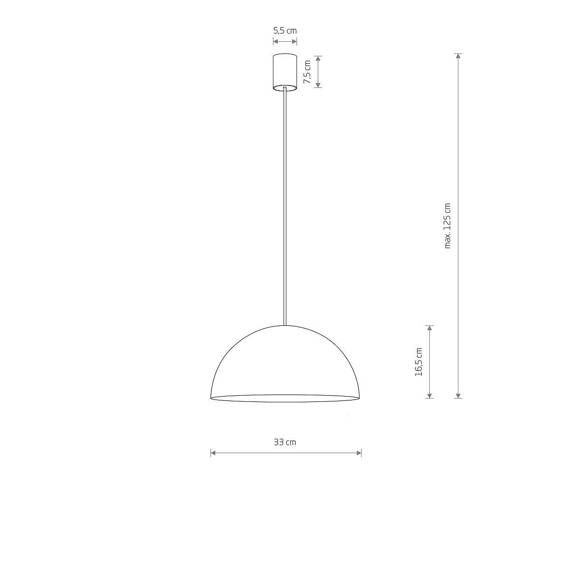 Lampa wisząca Nowodvorski Hemisphere L 10693