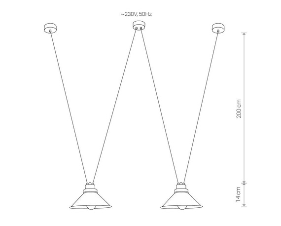 Lampa wisząca Nowodvorski Perm 9147