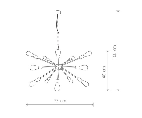 Lampa wisząca Nowodvorski Rod 9027