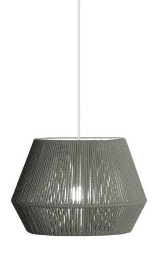 Lampa wisząca OLE iluminacion BANYO 22810/30 szary/biały mat 30 cm