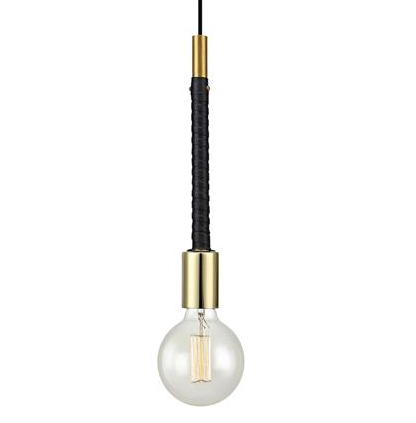 Lampa wisząca SADDLE Markslojd 106610 Złoto- Czarna