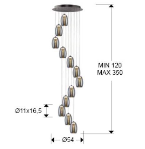 Lampa wisząca Schuller Nebula 584541