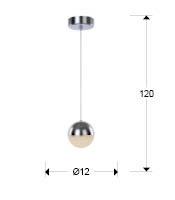 Lampa wisząca Schuller Sphere 793301