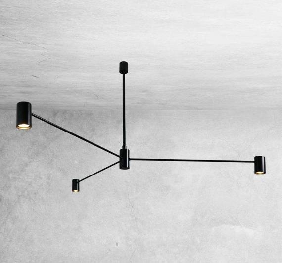 Lampa wisząca Shilo Dakata 5648 Czarna