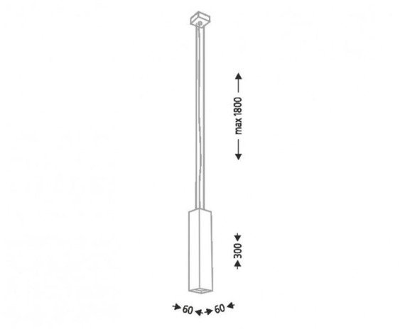 Lampa wisząca Shilo Noda 5543 Czarny