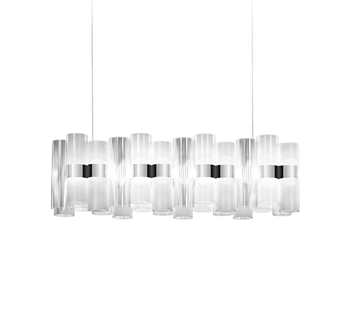 Lampa wisząca Slamp Biała La Lollo LALSXXLWHT01T00000EU