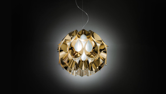 Lampa wisząca Slamp Flora Medium Gold