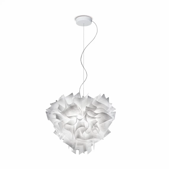 Lampa wisząca Slamp Veli Couture z kablem transparentnym