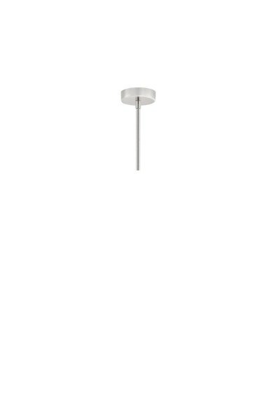 Lampa wisząca podłużna srebrna z białymi kloszam Kaspa Cumulus 1 10751143