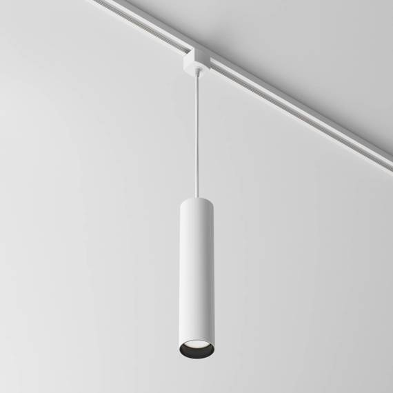 Lampa wisząca szynowa Focus biały (TR025-1-GU10-W) - Maytoni