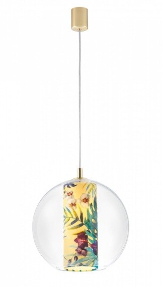 Lampa wisząca z motywem botanicznym Feria M Kaspa 10902114