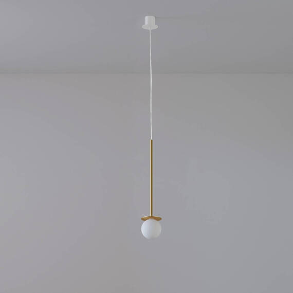 Lampa wisząca złota DM101/P/QW/B/962 Cleoni Cotton 30 G9 10cm