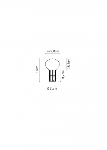 Lampka FABBIAN AÉROSTAT F27 B01 24