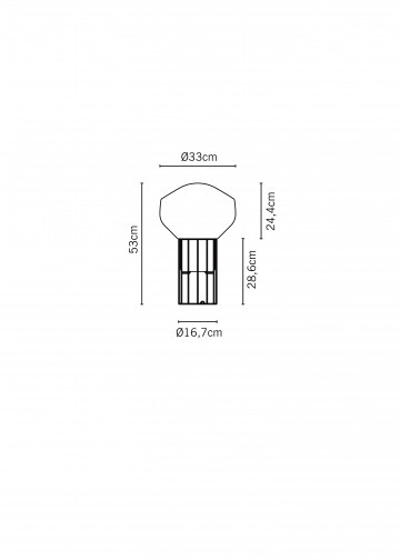 Lampka FABBIAN AÉROSTAT F27 B03 19