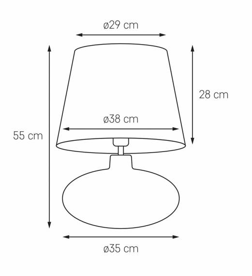 Lampka Kaspa Sawa 40583108