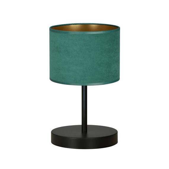 Lampka nocna HILDE LN1 BL GREEN czarny (1051/LN1) - Emibig