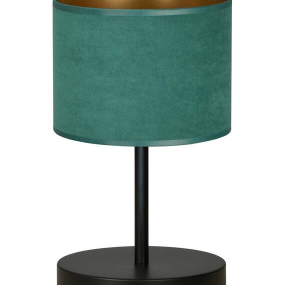 Lampka nocna HILDE LN1 BL GREEN czarny (1051/LN1) - Emibig