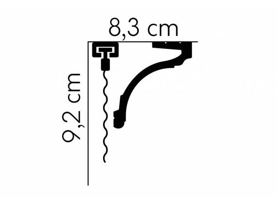 Listwa karniszowa Mardom Decor MD161