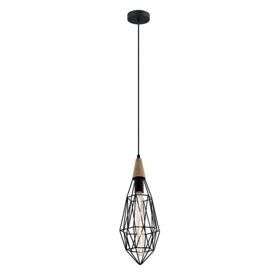 Maelle MDM-2595/1S BK Italux Lampa Wisząca