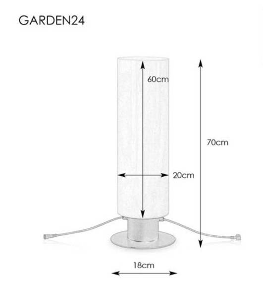 Markslojd Garden24 Lampa stojąca zewnętrzna 107985